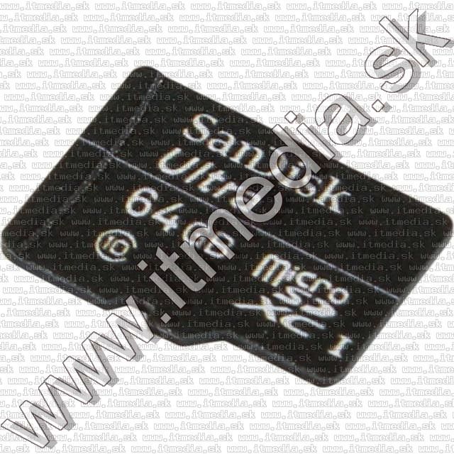 Image of Sandisk microSD-XC kártya 64GB UHS-I U1 *Ultra CLASS10* 30MB/s (IT11076)